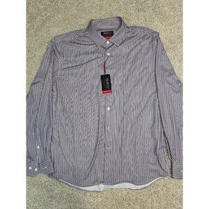 Kenneth Cole Awearness Performance Men's Button-Up Dress Shirt size L New